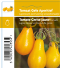 Tomaat gele aperitief peervormig  (tray 12 pot)